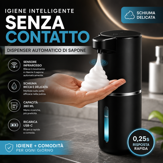 Peakline™ Dispenser Automatico di Sapone Schiumogeno
