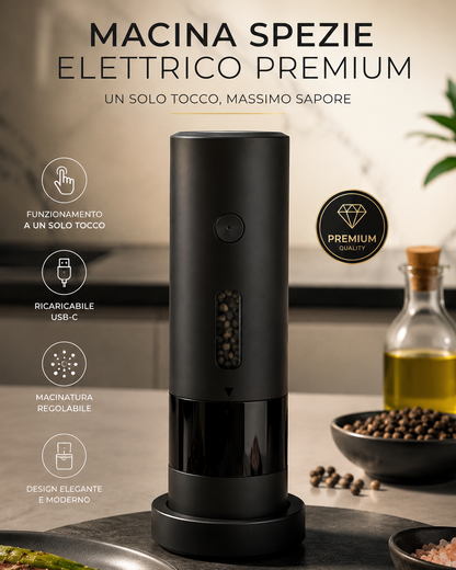 Peakline™ AromaMacina – Macina Spezie Elettrico USB