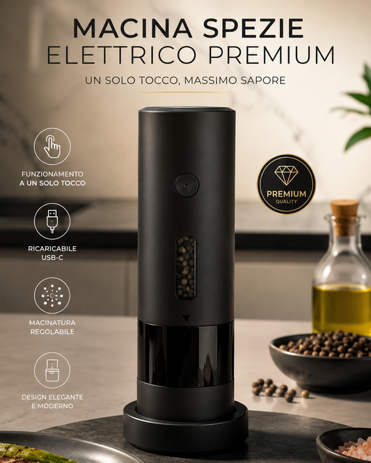 Peakline™ AromaMacina – Macina Spezie Elettrico USB