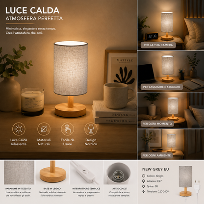 Peakline™ LuceNordica – Lampada LED da Tavolo