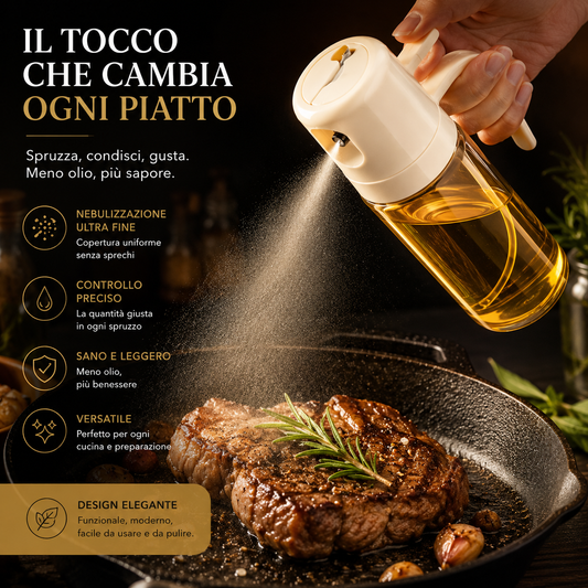 Peakline™ OlioPro – Spruzzatore Olio 2 in 1