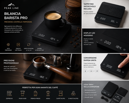 Peakline™ Bilancia Barista Pro