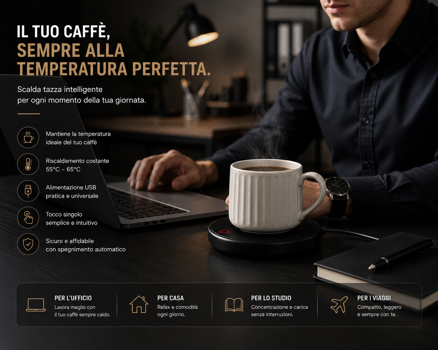 Peakline™ Scalda Tazza Intelligente Premium