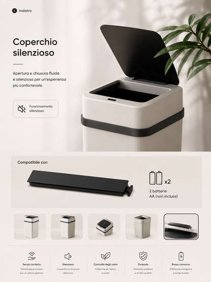 Peakline™ Cestino Intelligente Automatic