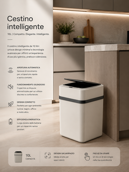 Peakline™ Cestino Intelligente Automatic