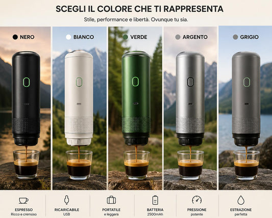 Peakline™ Macchina Espresso Portatile Premium USB